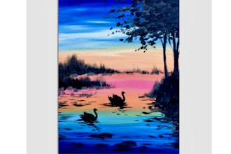 Paint Nite: Dawns on Swans